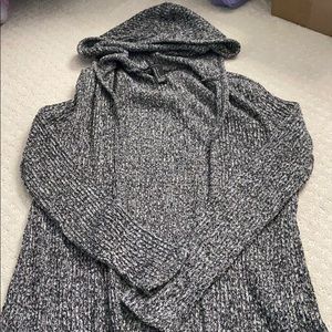 Hooded cardigan